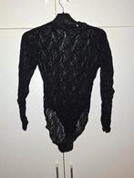 Zwarte kanten body, Kleding | Dames, Overige Dameskleding, Geen merk, Verzenden, Zo goed als nieuw