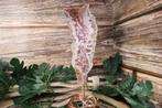 Roze amethist slab op standaard #0335 mineraal edelsteen, Ophalen of Verzenden, Mineraal