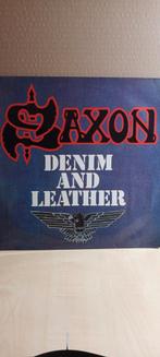 ELPEE SAXON, DENIM AND LEATHER, Cd's en Dvd's, Vinyl | Hardrock en Metal, Ophalen of Verzenden, Zo goed als nieuw