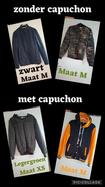 Jassen voor jongens en heren  beschikbaar voor biedingen