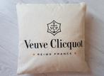 Veuve Clicquot Linnen Dubbelzijdige Kussenhoezen., Huis en Inrichting, Ophalen of Verzenden, Nieuw, Vierkant