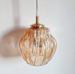 Vintage hanglamp | Jaren 60 lamp | Bubble lamp | amber kleur, Ophalen of Verzenden