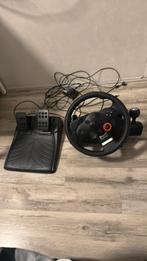 Logitech driving force stuur+ pedaal, Ophalen of Verzenden, Zo goed als nieuw, Stuur of Pedalen