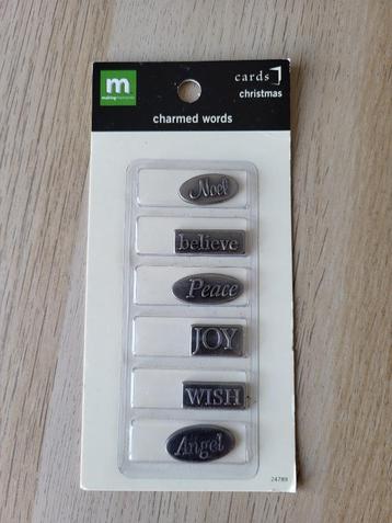 Making Memories Metal Charmed Words Christmas #24789 beschikbaar voor biedingen