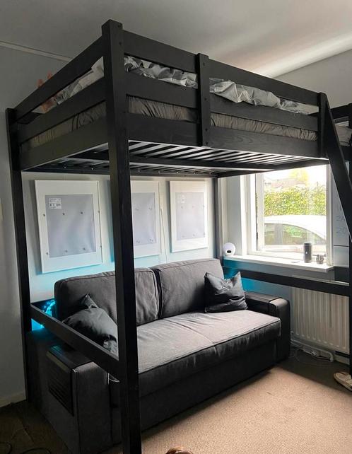 COMPLETE SET | STORÄ Hoogslaper & Vilasund Slaapbank 3 zits, Huis en Inrichting, Slaapkamer | Stapelbedden en Hoogslapers, Gebruikt
