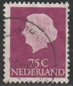 Nederland 1953 633b Juliana 75c fluor, Gest, Postzegels en Munten, Postzegels | Nederland, Ophalen of Verzenden, Na 1940, Gestempeld