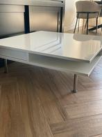 Witte salontafel, Ophalen, Gebruikt, 100 tot 150 cm, 50 tot 100 cm
