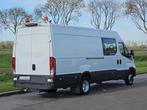 IVECO DAILY 35 C dubbel cabine euro6, Auto's, Bestelauto's, Automaat, Gebruikt, Euro 6, 156 pk