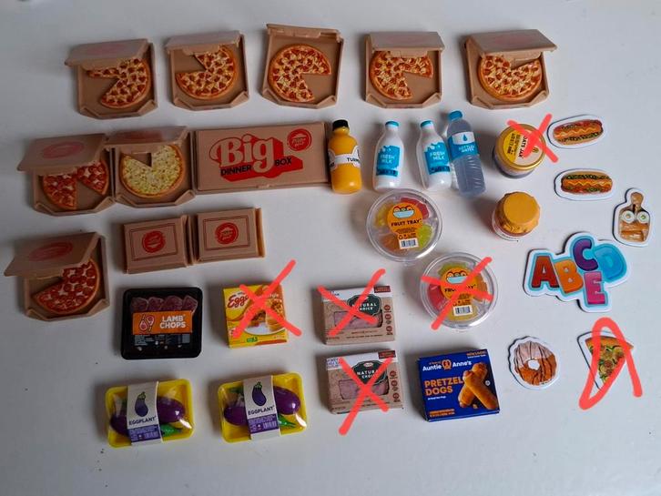 Mini brands fill the fridge, Verzamelen, Poppetjes en Figuurtjes, Nieuw, Ophalen of Verzenden