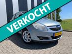 Opel Corsa 1.2-16V Cosmo Airco-Cruise-ElekPakket-Trekhaak, Voorwielaandrijving, 450 kg, Gebruikt, Blauw