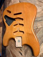 Stratocaster body” Natural wood” Elzen nieuwww, Muziek en Instrumenten, Instrumenten | Onderdelen, Verzenden, Nieuw, Elektrische gitaar