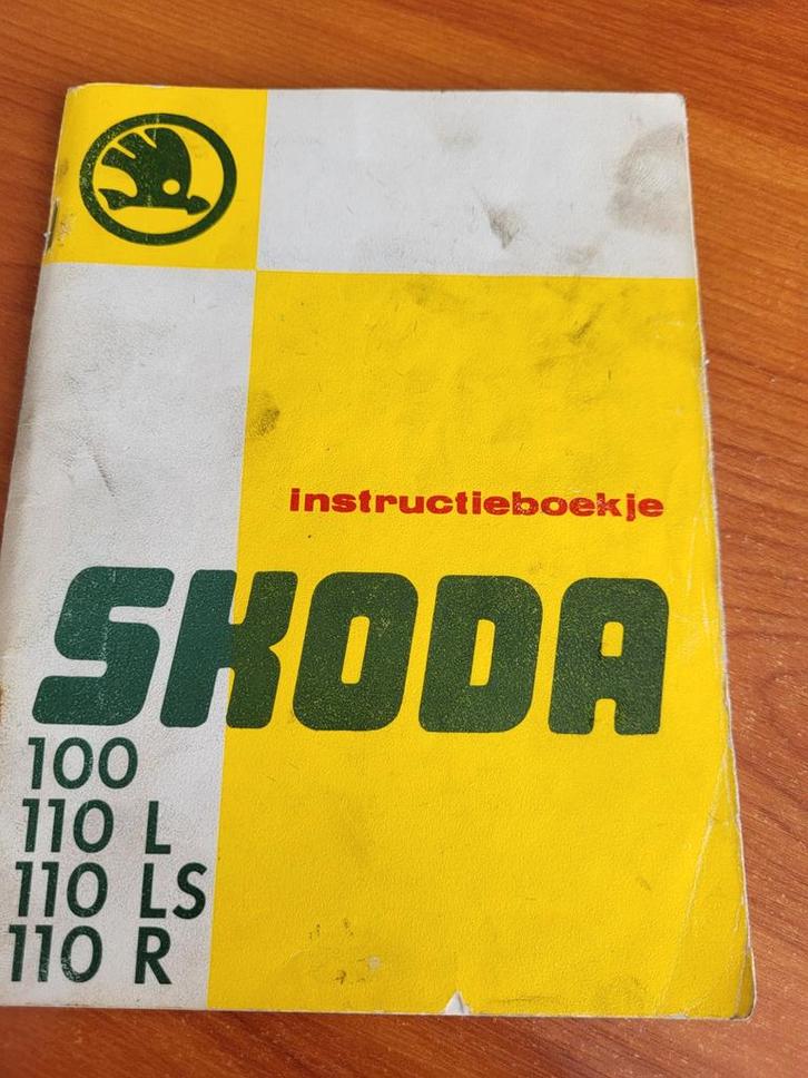 Skoda 100/110 Instructieboekje - Origineel, Auto diversen, Handleidingen en Instructieboekjes, Ophalen of Verzenden