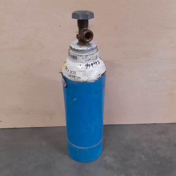 Zuurstofcilinder 5 liter 200 bar - gasfles, Doe-het-zelf en Verbouw, Gereedschap | Lasapparaten, Gebruikt, Overige typen, Ophalen of Verzenden