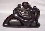 Beeld - Moeder met 2 kinderen. PolystoneSawahasa. Izgs., Antiek en Kunst, Ophalen of Verzenden