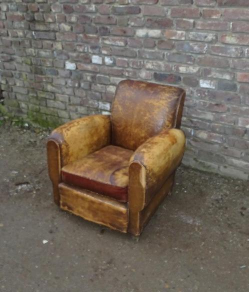 prachtige doorleefde fauteuil zetel stoel, Antiek en Kunst, Curiosa en Brocante, Ophalen