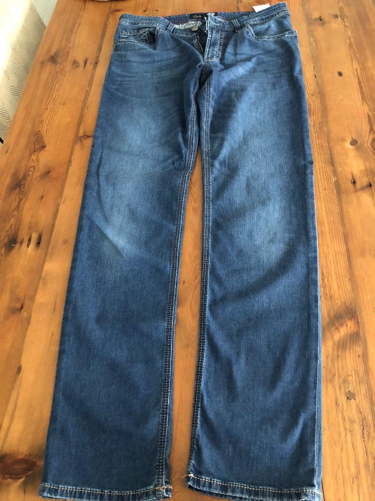 Jeans Atelier Gardeur maat W 35 / L 34 - zeer goede staat, Zo goed als nieuw, W33 - W34 (confectie 48/50), Atelier Gardeur, Verzenden
