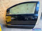 VW FOX ZWART Links deur portier 2003-2015, Auto-onderdelen, Ophalen of Verzenden, Gebruikt, Volkswagen, Deur