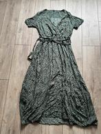 Lange maxi jurk groen / zwart. Liz devy maat L, Maat 42/44 (L), Ophalen of Verzenden, Zo goed als nieuw, Liz devy