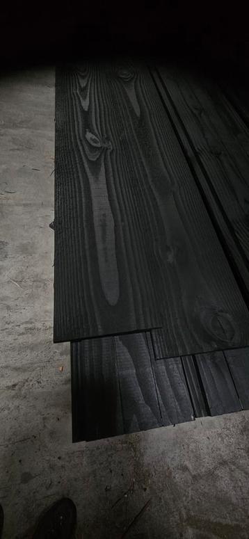 Te koop zweeds rabat planken zwart €2,50 per m1 aanbieding!! beschikbaar voor biedingen