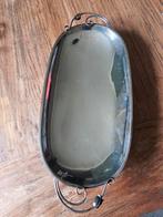 Oud Verzilverd Schaaltje met Handvatten, Ophalen of Verzenden