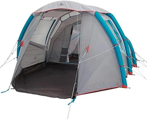 Te huur: opblaasbare Quechua Air Seconds - 4 persoons tent, Caravans en Kamperen, Tenten, tot en met 4, Gebruikt, Ophalen