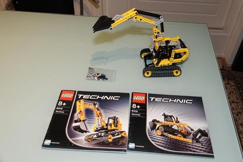 Lego Technic 8419 Excavator Leuk klein setje, Kinderen en Baby's, Speelgoed | Duplo en Lego, Gebruikt, Lego, Complete set, Ophalen of Verzenden