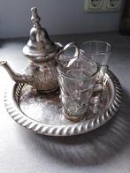 Originele thee set uit Marokko traditioneel NIEUW servies, Nieuw, Compleet servies, Ophalen of Verzenden