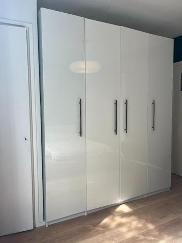 Ikea Pax kleding kast hooglans wit beschikbaar voor biedingen