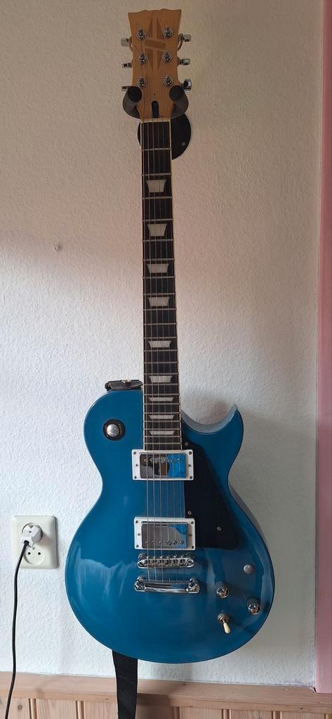Les Paul (Bouwpakket met humbuckers), Muziek en Instrumenten, Snaarinstrumenten | Gitaren | Elektrisch, Gebruikt, Overige merken