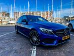 Mercedes-Benz C-Klasse C450 3.0 4M Estate AT7 AMG C43 367PK, Auto's, Mercedes-Benz, 1800 kg, Zwart, 367 pk, Blauw