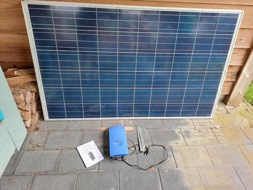 Soladin 600 omvormer met 2 zonnepanelen, Doe-het-zelf en Verbouw, Elektra en Kabels, Gebruikt, Overige typen, Ophalen