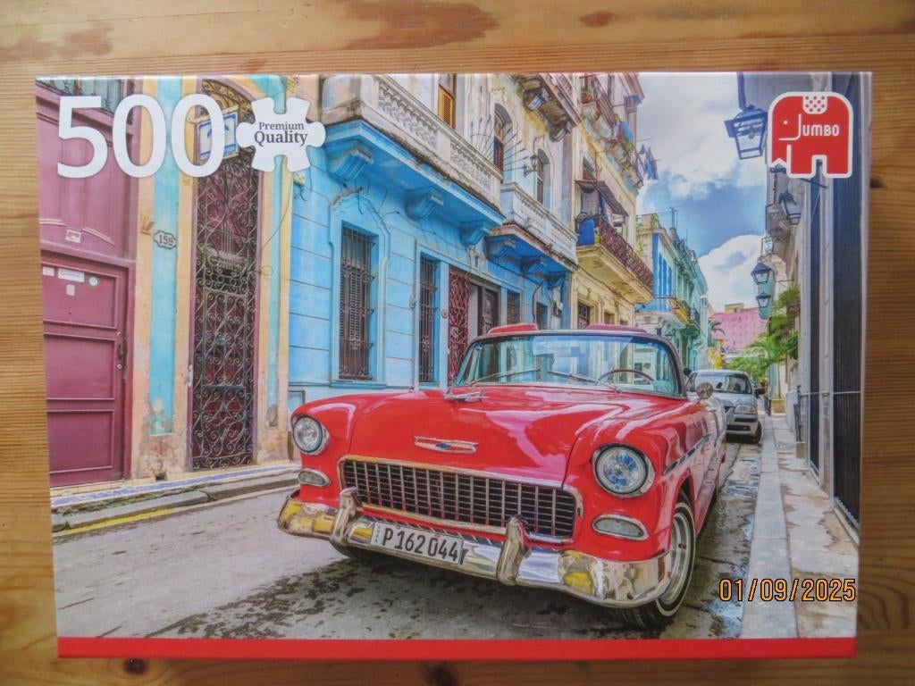 Jumbo puzzel 500 delen, Ophalen of Verzenden, 500 t/m 1500 stukjes, Zo goed als nieuw, Legpuzzel