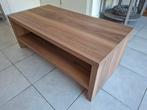 Houten salontafel(zgan), Huis en Inrichting, Tafels | Salontafels, Ophalen, 100 tot 150 cm, 50 tot 100 cm, Zo goed als nieuw