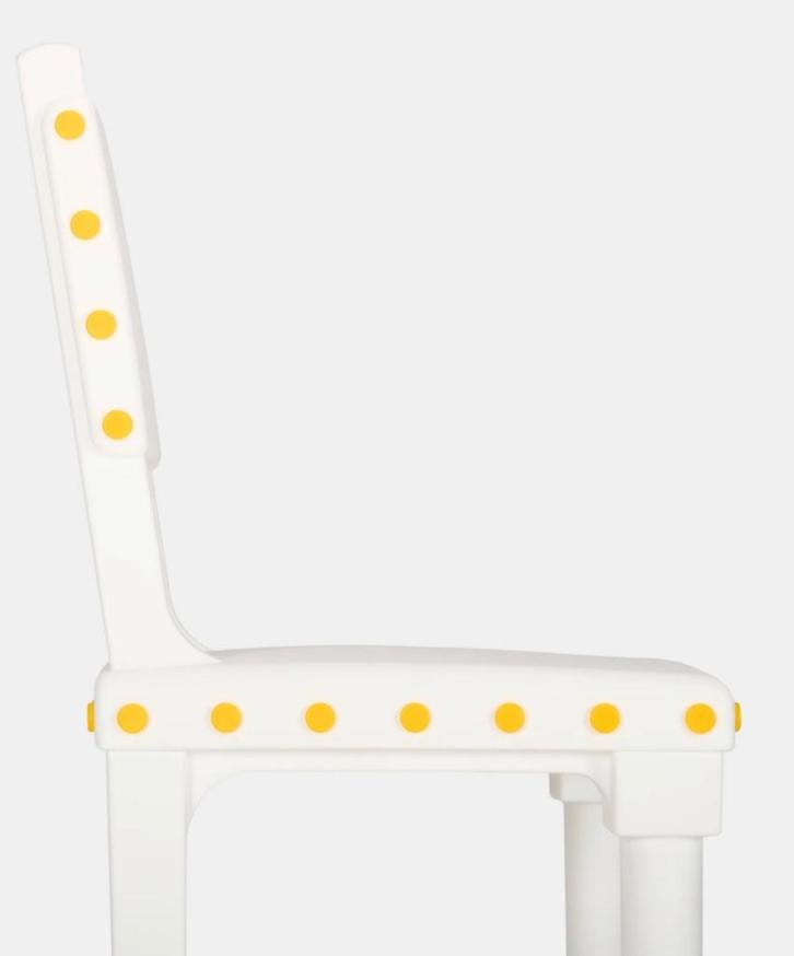 Studio Job stoel Moooi, Huis en Inrichting, Stoelen, Gebruikt, Eén, Kunststof, Wit, Ophalen