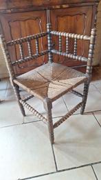 Brocante hoekstoeltje, Ophalen