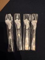 8 gebaksvorkjes HEMA zwart model Copenhagen, Huis en Inrichting, Ophalen of Verzenden, Nieuw, Rvs of Chroom, Los bestek