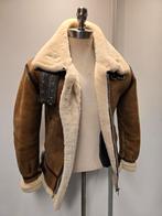 Dames lammy coat pilotenjas - maat S - lamsleer en lamsvacht, Kleding | Dames, Ophalen of Verzenden, Gedragen, Maat 36 (S), Bruin