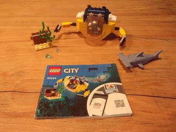 Lego Town 60263-1 Ocean Mini Submarine uit 2020 beschikbaar voor biedingen
