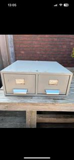 Vintage metalen ladenkast, Ophalen, Gebruikt, Vintage
