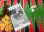 Backgammon Klassieke uitvoering Compleet, Hobby en Vrije tijd, Gezelschapsspellen | Bordspellen, Ophalen of Verzenden, Zo goed als nieuw