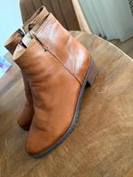 Dames enkellaarzen, cognac, mt 40, Everybody,, Kleding | Dames, Schoenen, Verzenden, Zo goed als nieuw