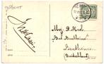 986005 Bergen NH Duivenboschje 1911 Gelopen met postzegel, Verzamelen, Ansichtkaarten | Nederland, Ophalen of Verzenden, Voor 1920