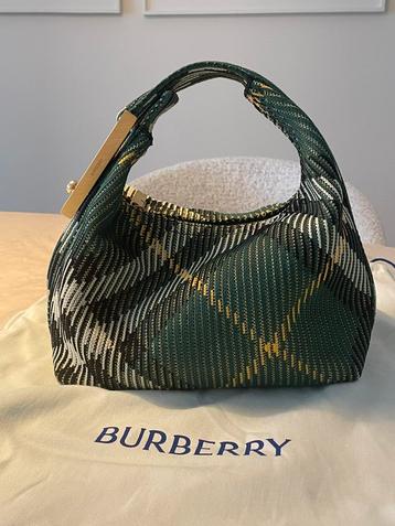 BURBERRY Peg Mini Burberry Check tote bag beschikbaar voor biedingen