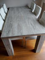 6 persoons eettafel, Ophalen, Gebruikt, 50 tot 100 cm, Vijf personen of meer