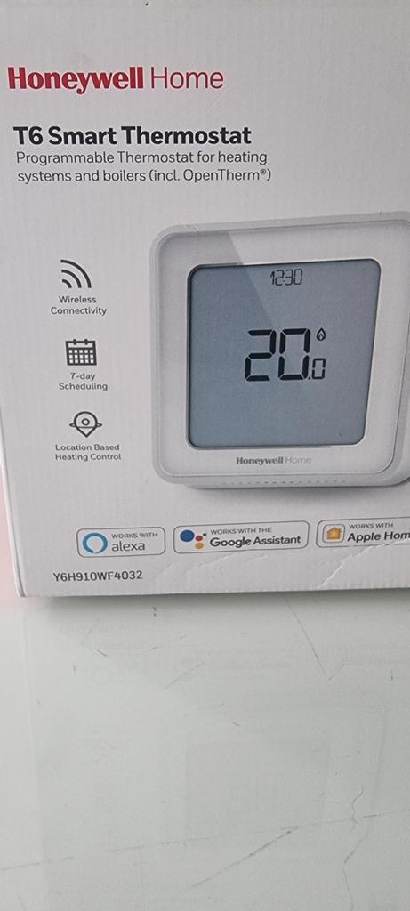 Nieuw Honeywell Home T6 Slimme Thermostaat, Doe-het-zelf en Verbouw, Thermostaten, Nieuw, Slimme thermostaat, Ophalen of Verzenden