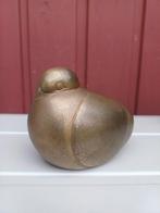 Gestileerde duif, verbronsd., Antiek en Kunst, Antiek | Keramiek en Aardewerk, Ophalen of Verzenden