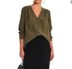 iets oversized groene blouse Athe Vanessa Bruno mt 36, Groen, Vanessa Bruno, Zo goed als nieuw, Maat 36 (S)