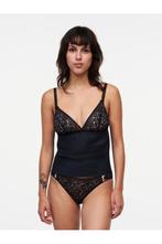 Chantelle x silk black camisole size L NEW, Chantelle, Ophalen of Verzenden, Zwart, Hemd