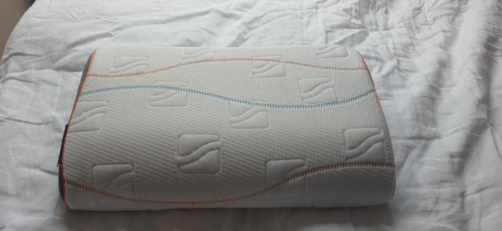 Hoofdkussen mline&optidee, Huis en Inrichting, Slaapkamer | Beddengoed, Zo goed als nieuw, Kussen, Eenpersoons, Wit, Ophalen of Verzenden