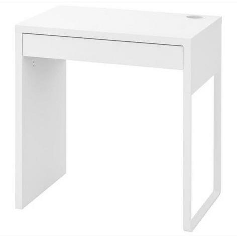IKEA Micke Bureau - Wit, Huis en Inrichting, Bureaus, Zo goed als nieuw, Bureau, Ophalen of Verzenden